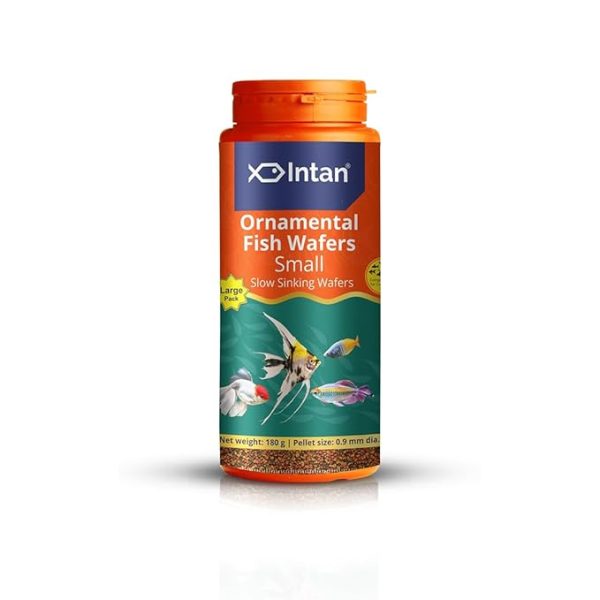 Intan Ornamental Fish Waffers (small 180g )